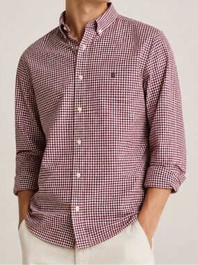 Chaps Men's Gingham Button-Down Shirt